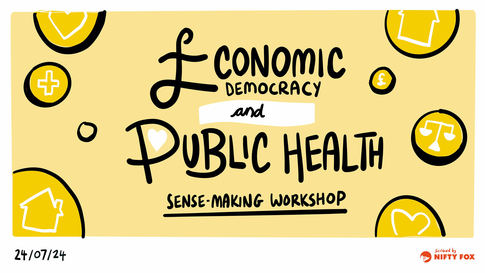 Scribe gallery slide for Housing Co-ops and Public Health