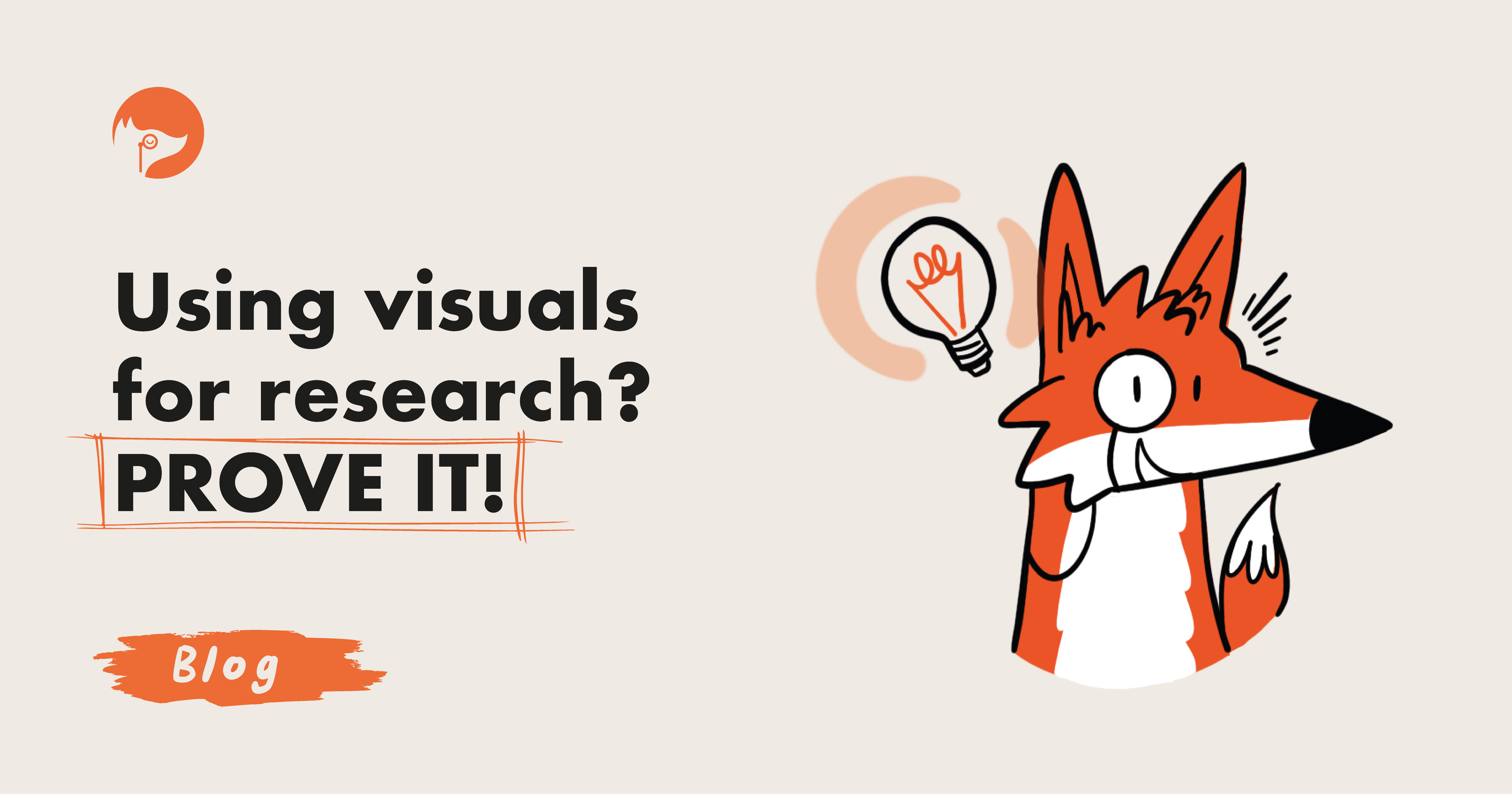 Visuals for research? Prove it!